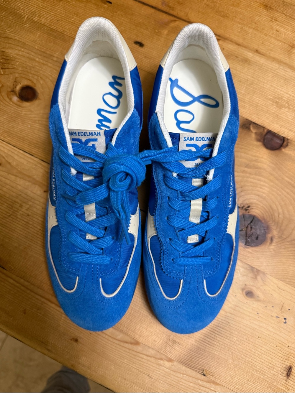 Sam Edelman court sneakers. Size 9 1/2.
